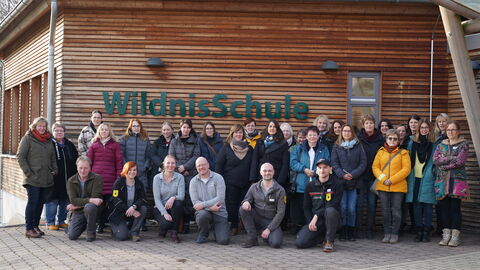 Gruppenfoto der Teilnehmenden am Netzwerktreffen