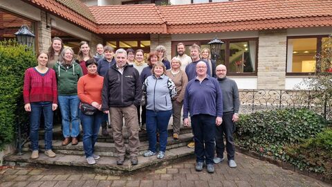 Freiwilligenkoordinatoren profitieren vom bundesweiten Austausch  Gruppenfoto