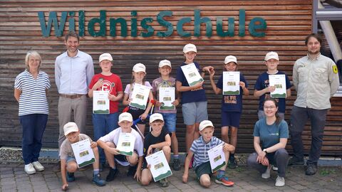 Gruppenfoto Junior Ranger Edertal