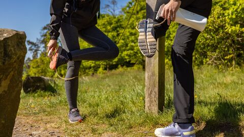 Desinfizieren hilft die Ausbreitung des für Schwanzlurche tödlichen Hautpilzes Bsal zu verhindern. An den Nationalpark-Eingängen und Wanderparkplätzen im Naturpark stehen Desinfektionsstationen für Wandernde zur Benutzung bereit, um Schuhsohlen und Reifen zu desinfizieren. Schuhe werden mit Schuhkratzer und Desinfektionsmittel gereinigt