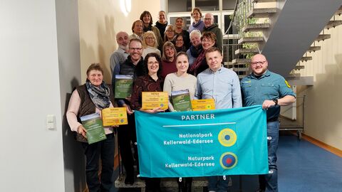 Gruppenfoto der Nationalpark- und Naturpark-Partner