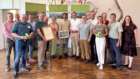 Gruppenfoto Welterbefeier